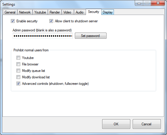 Settings-security